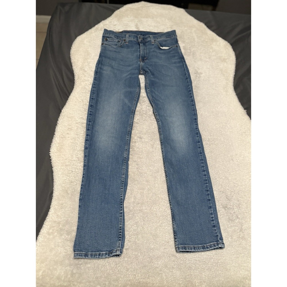Levis 511 Mens Blue Slim‎ Denim Jeans Size 32x34 Pants Stretch Pockets